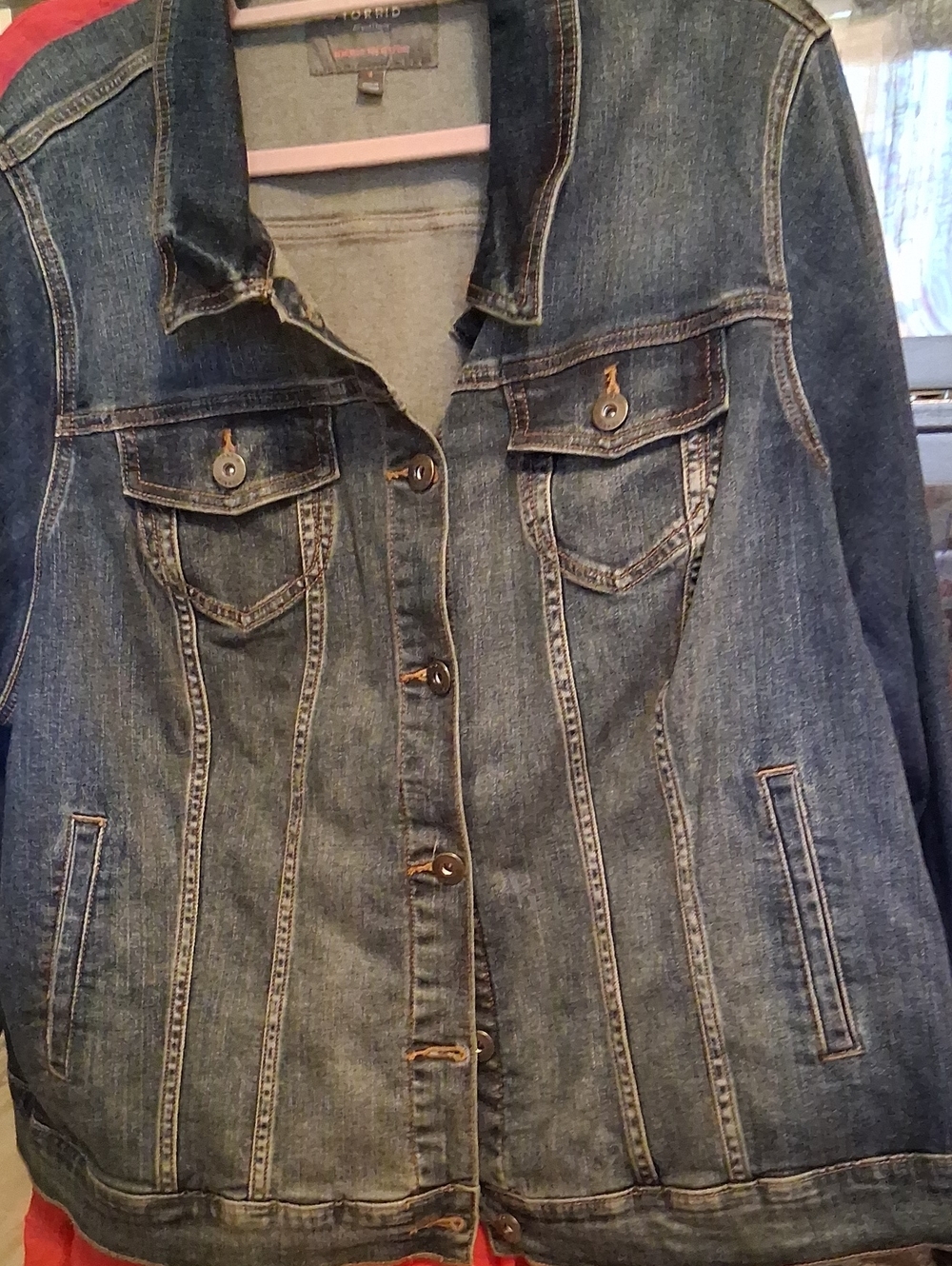 Torrid Jean Jacket Size 4